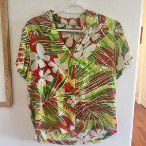 Jams world kaimana Red print top